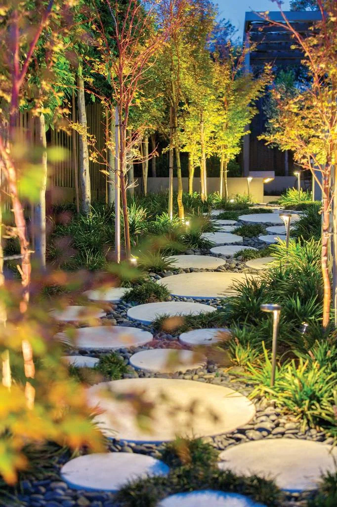 Gravel Path with Stepping Stones