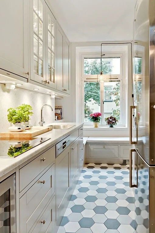 Hexagon Kitchen Floor Tiles