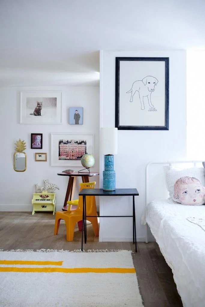 Kids Bedroom White Decoration
