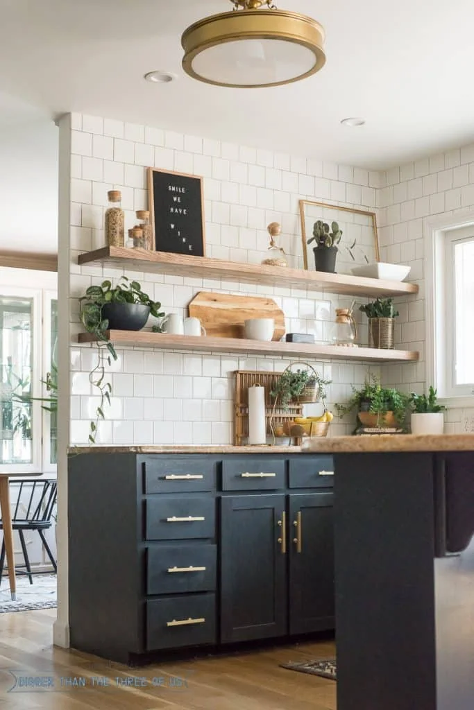 Open Shelving in Kitchen Idea