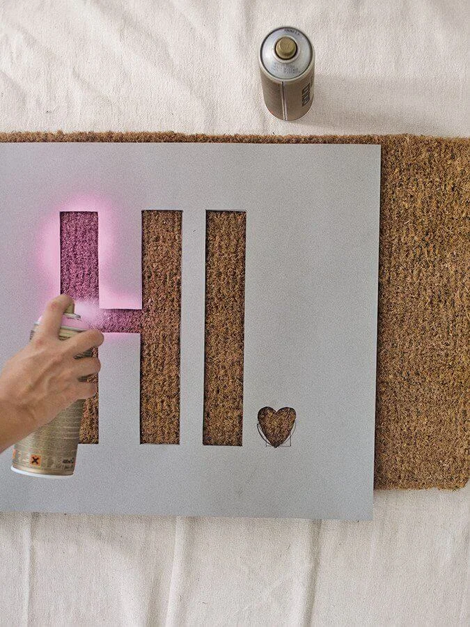 Creative Customization DIY Door Mats