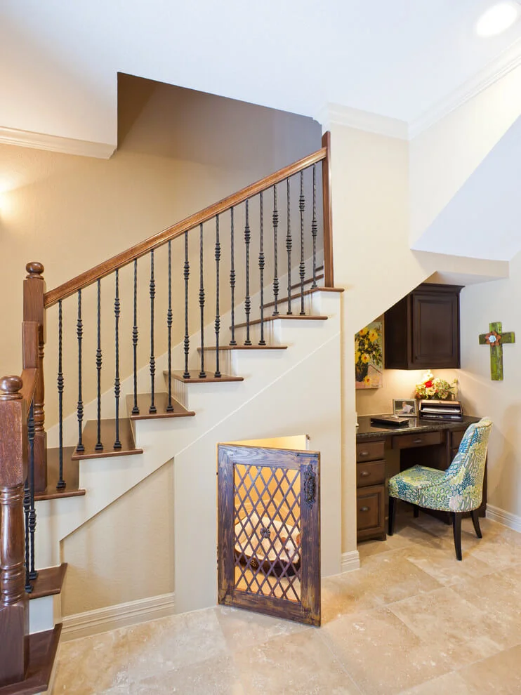 Dog Space Under the Stairs