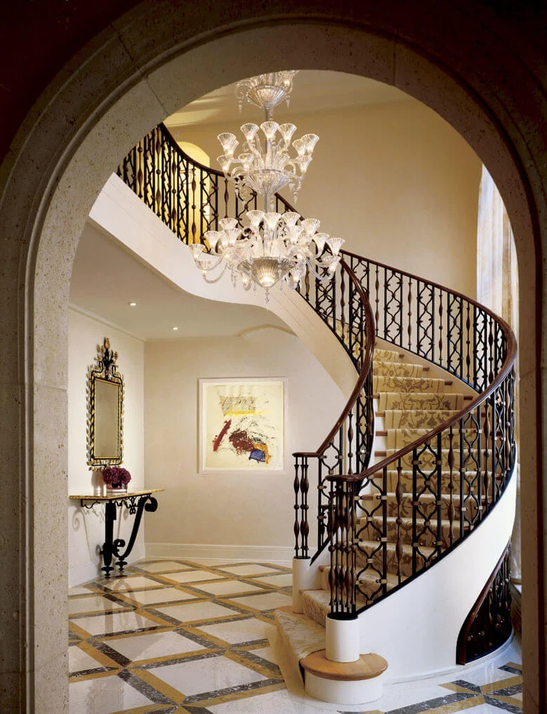 Mixed Material Railing Staircase Ideas