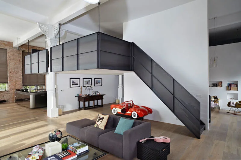 Amsterdam Loft Living Room