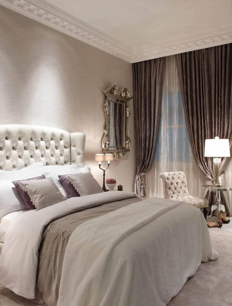Classic Shabby Chic Style Bedroom Curtains