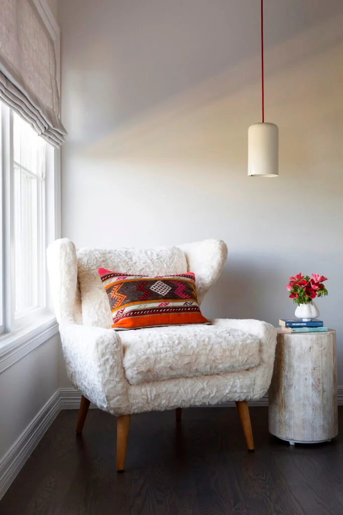 master bedroom reading corner