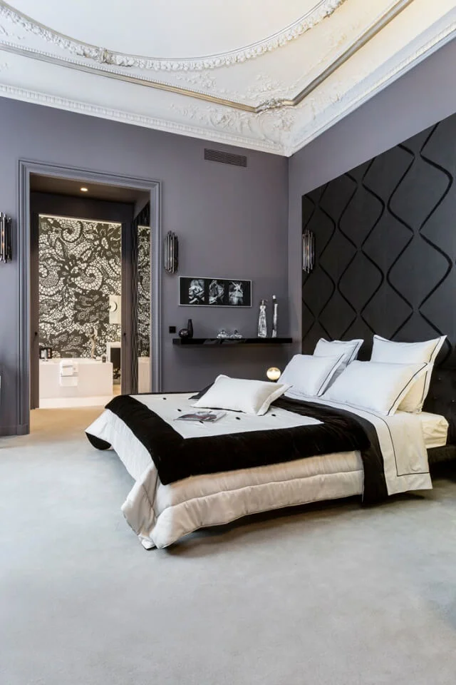 bedroom suite classic black