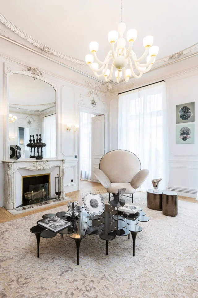 lounge area beige
