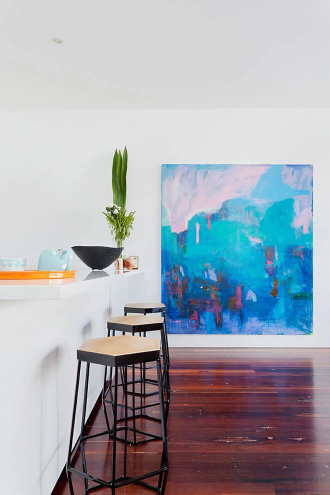 beautiful artwork wall