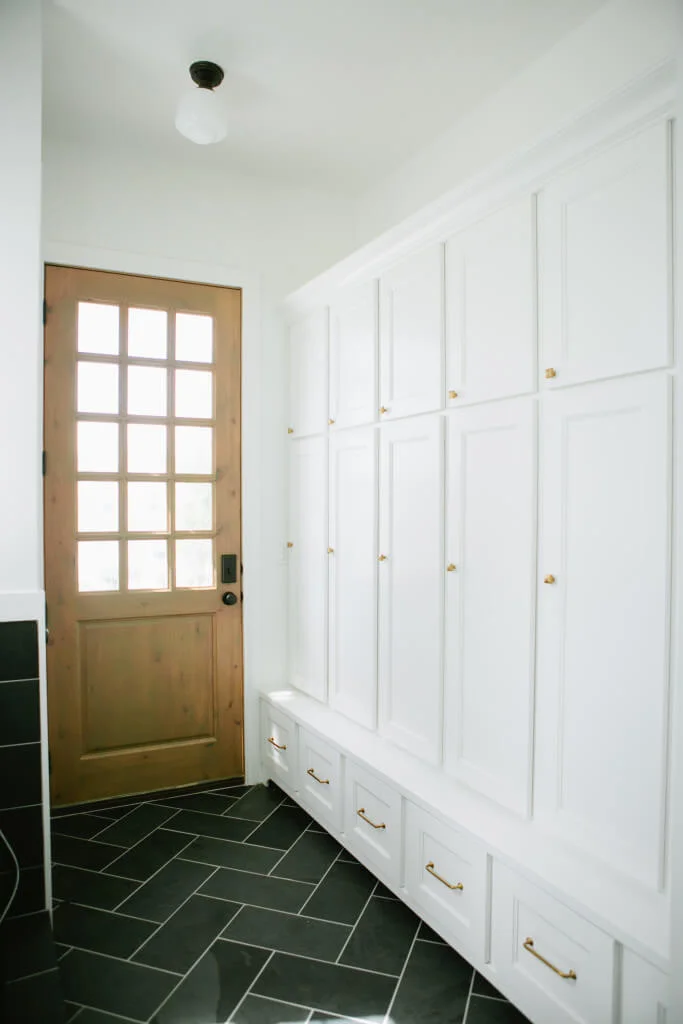closed storage bathroom
