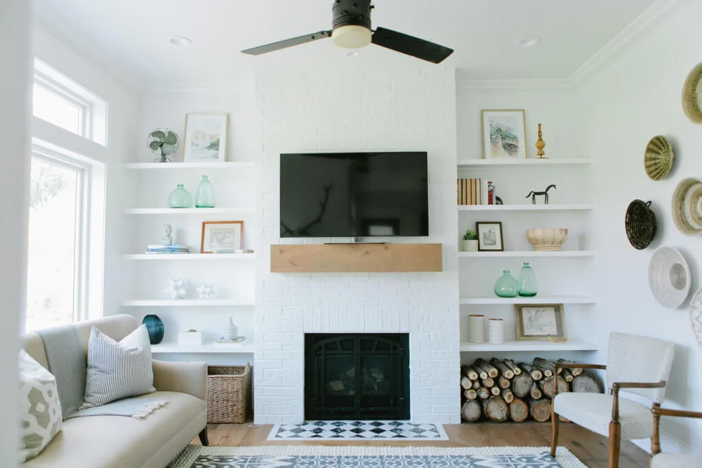 den fireplace