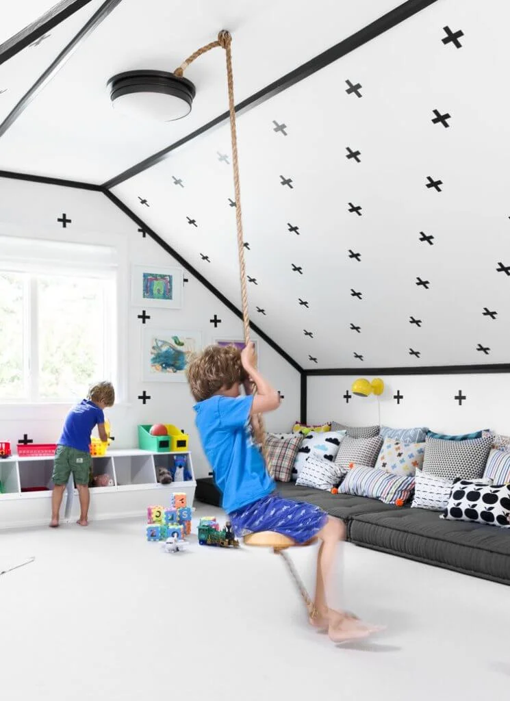 kids playroom swings