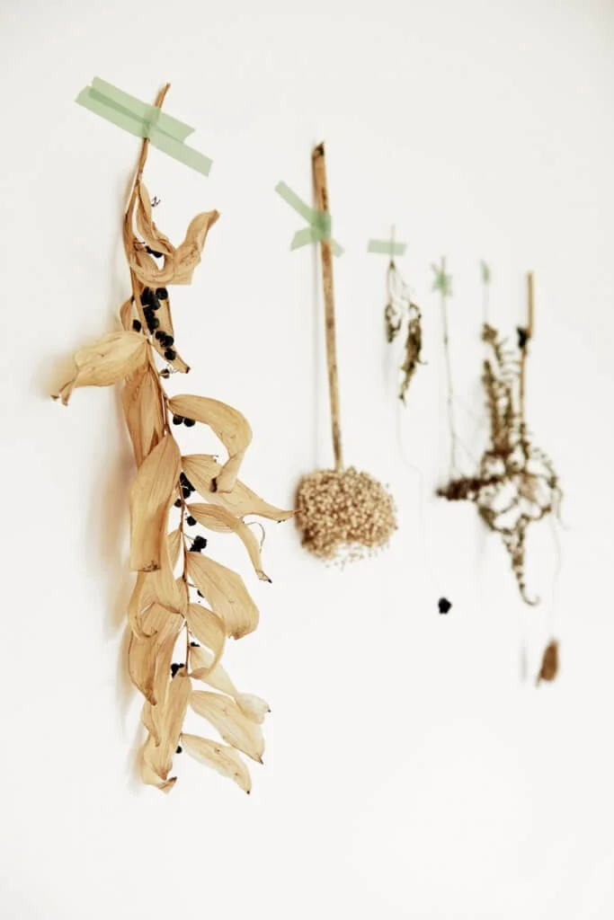 leaves wall decor