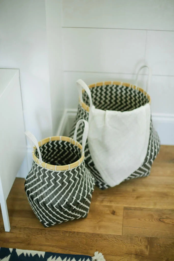 zig zag baskets