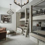 Kids Room with Full of Bunk Beds