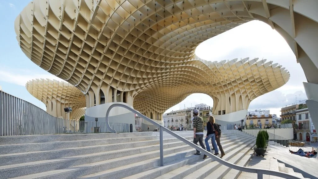 Metropol Parasol Four-Level Largest Timber Structures
