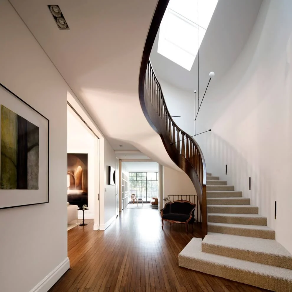 Open Ceiling and Chandelier Lights