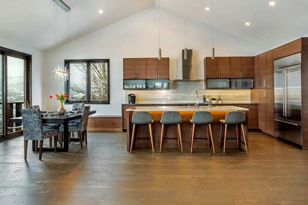 Open Space Kitchen Dining Room
