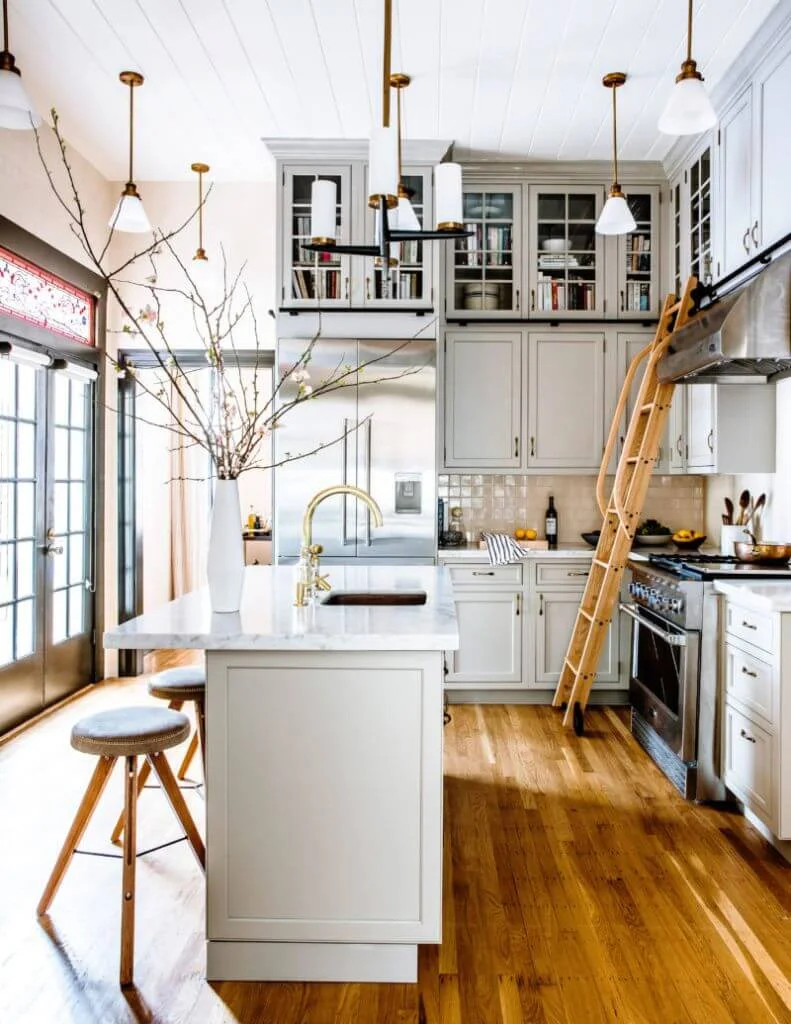Victorian High Ceiling Kitchen