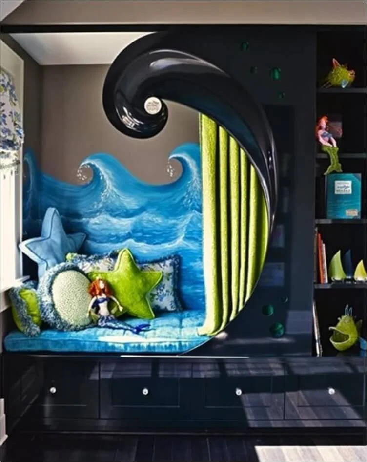 kids room ocean nook