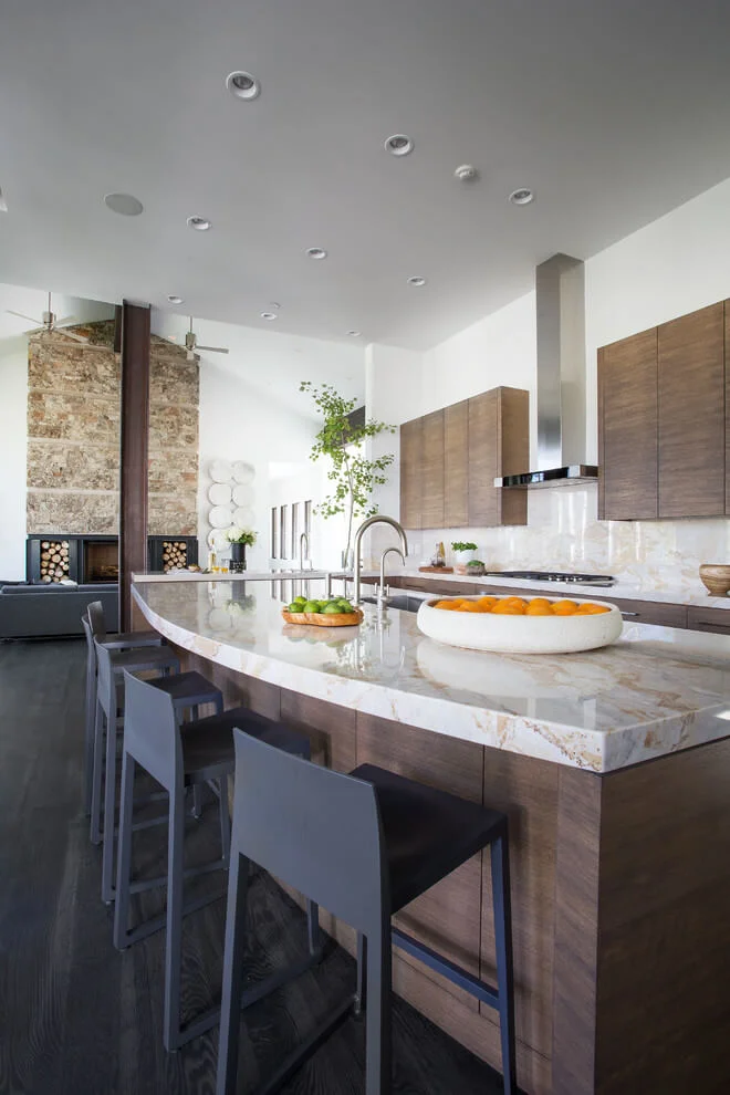 kitchen island grey barstools