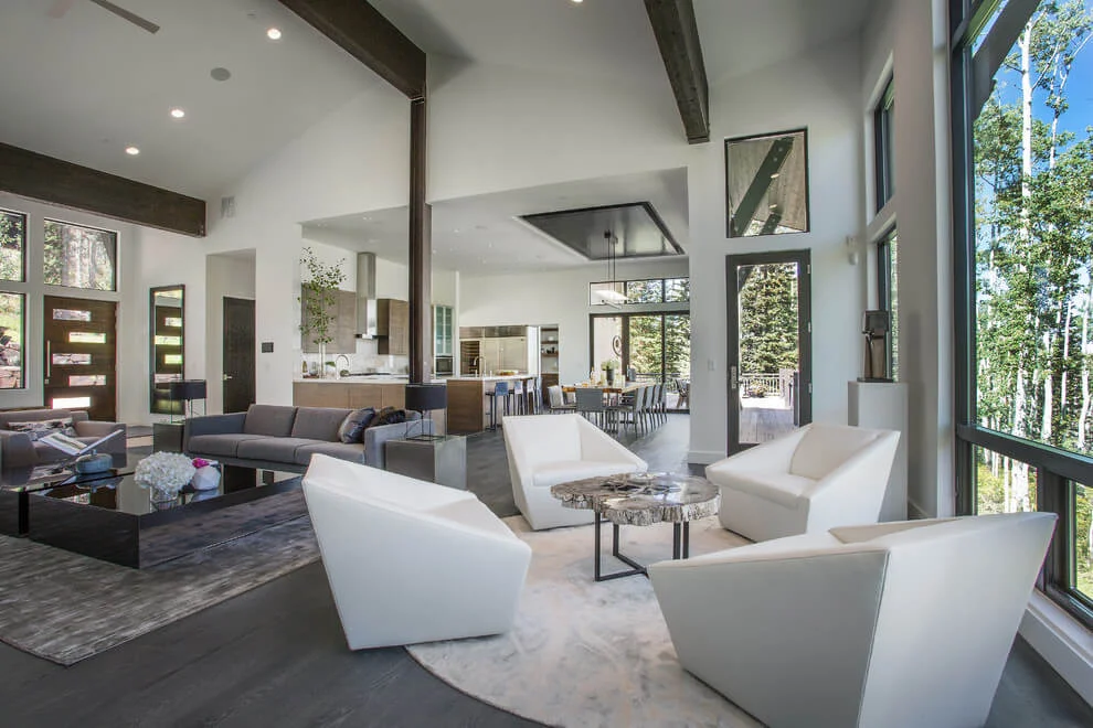 open plan contemporary home design