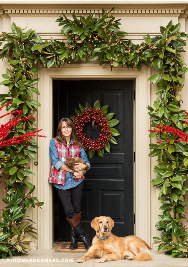 Christmas Wreath With Berries