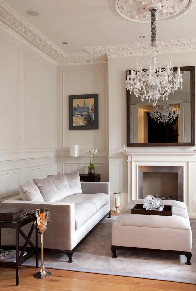Classic Wood And White Design