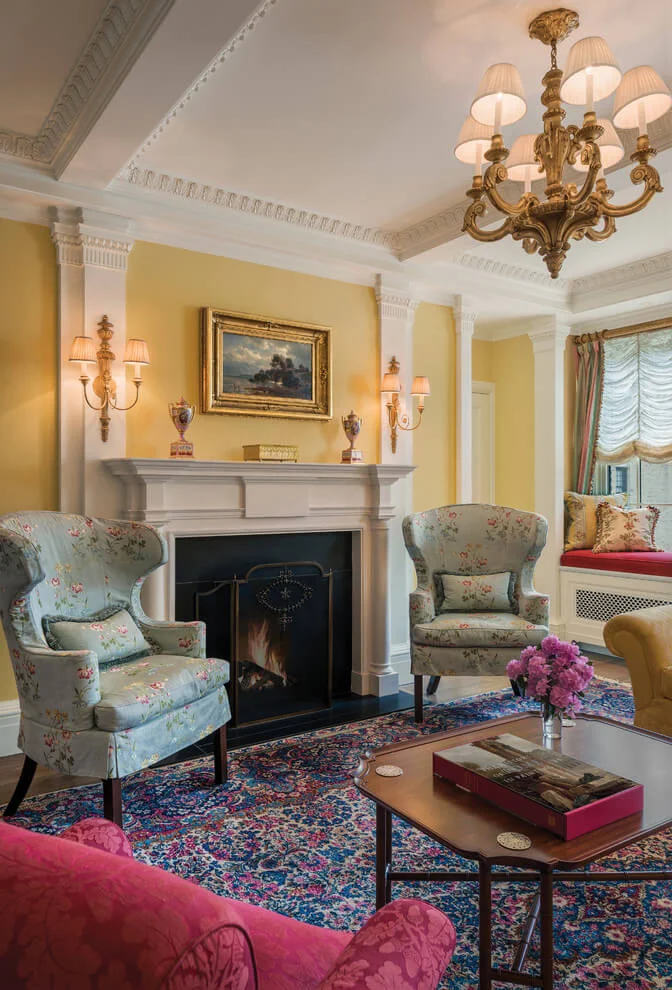 Colorful Furnishing Living Room Design