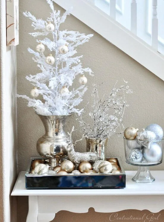 Glamorous Christmas Table Display