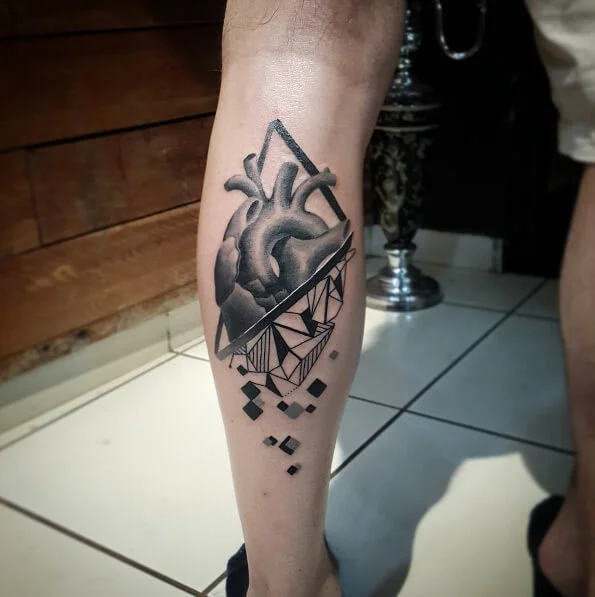 Half Geometric Heart