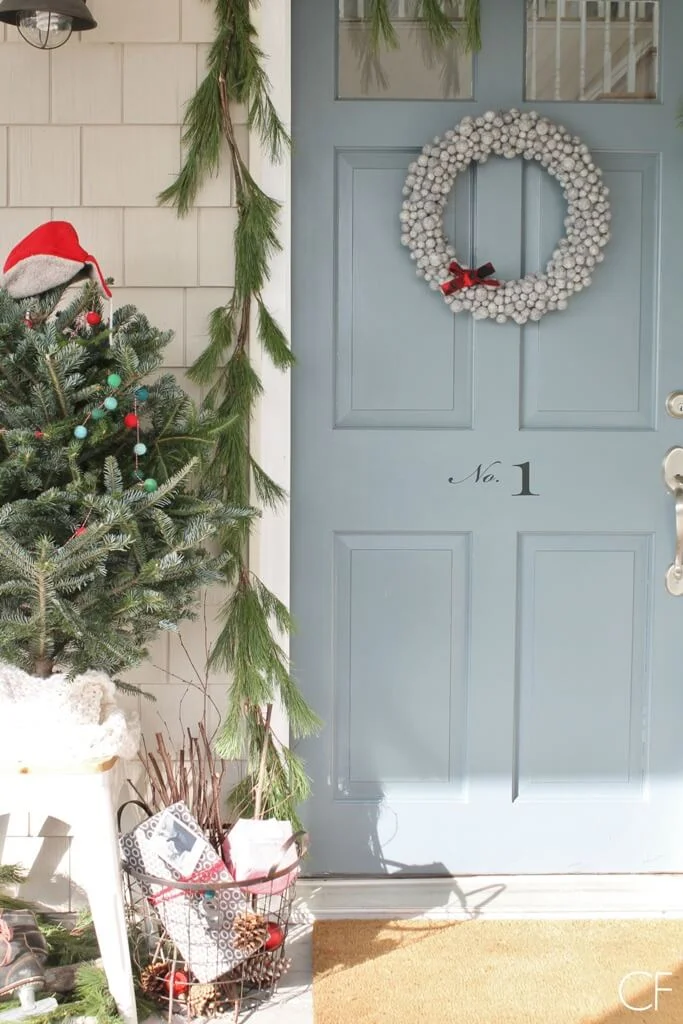 Rustic Christmas Wreath Decoration
