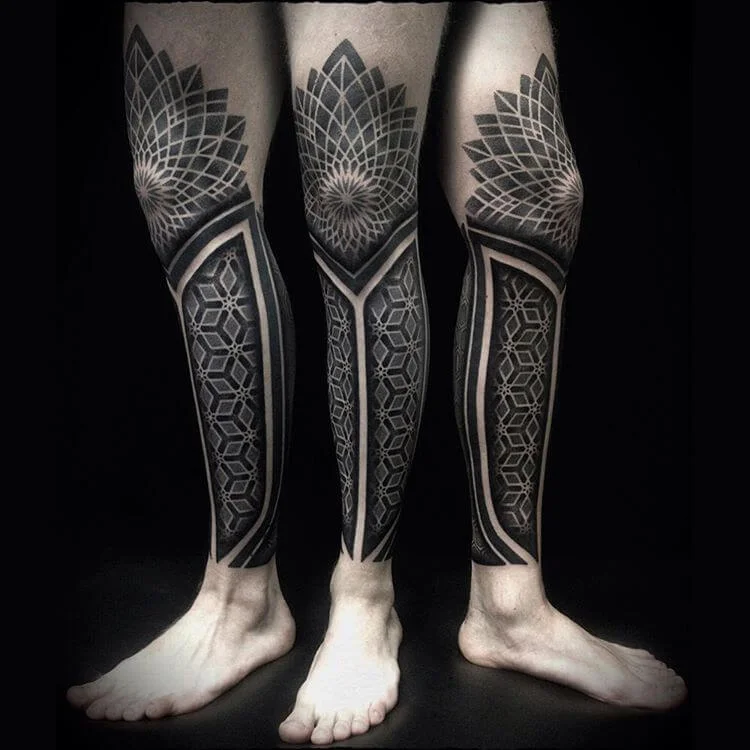 Geometric Tribal Tattoo
