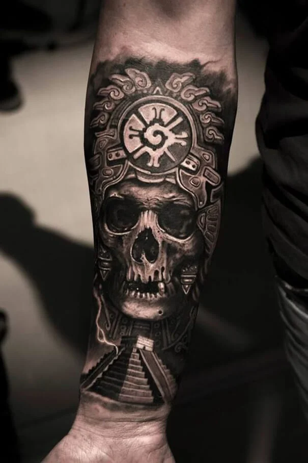 Tribal Mexican Tattoo
