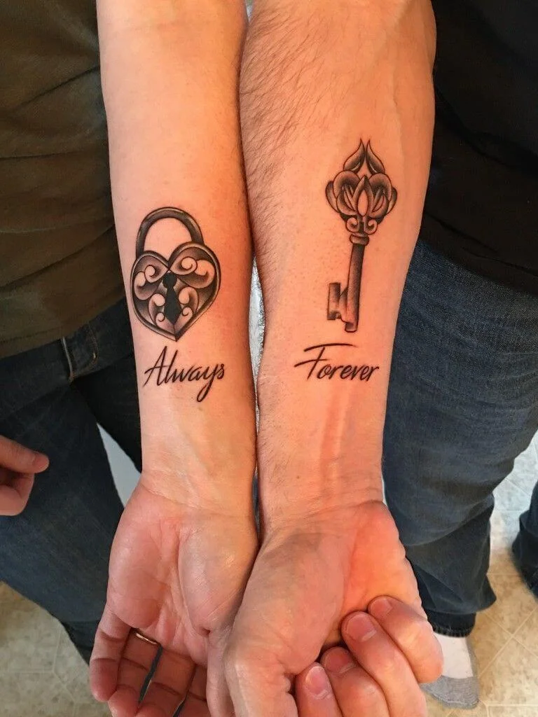 Matching Tribal Tattoo