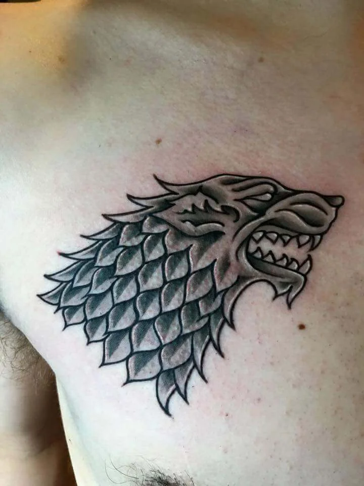 Dire Wolf Tattoo