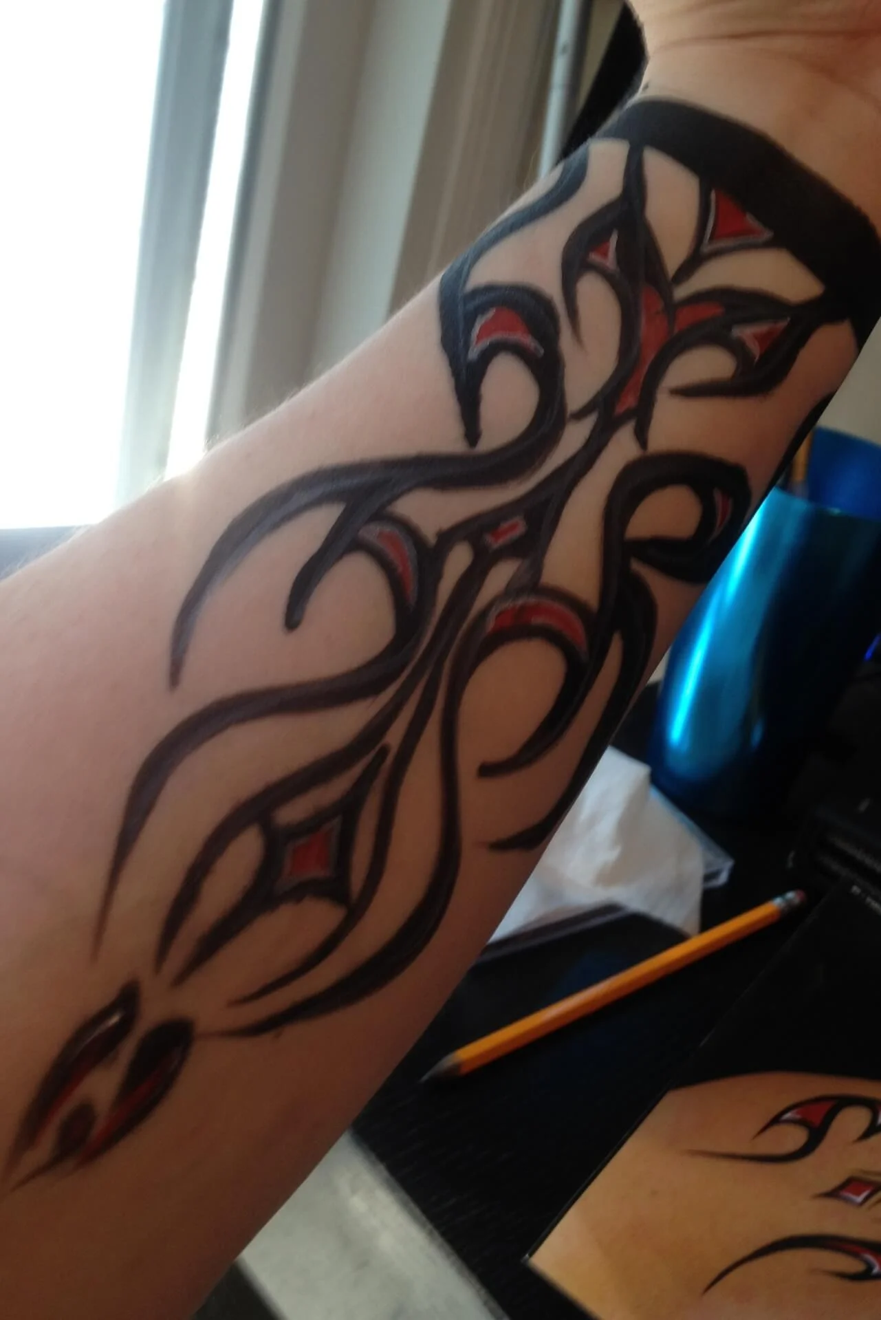 Flame Tribal Tattoo
