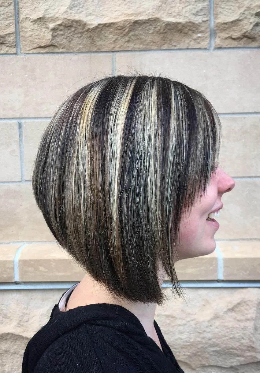 A Line Bob Haircuts