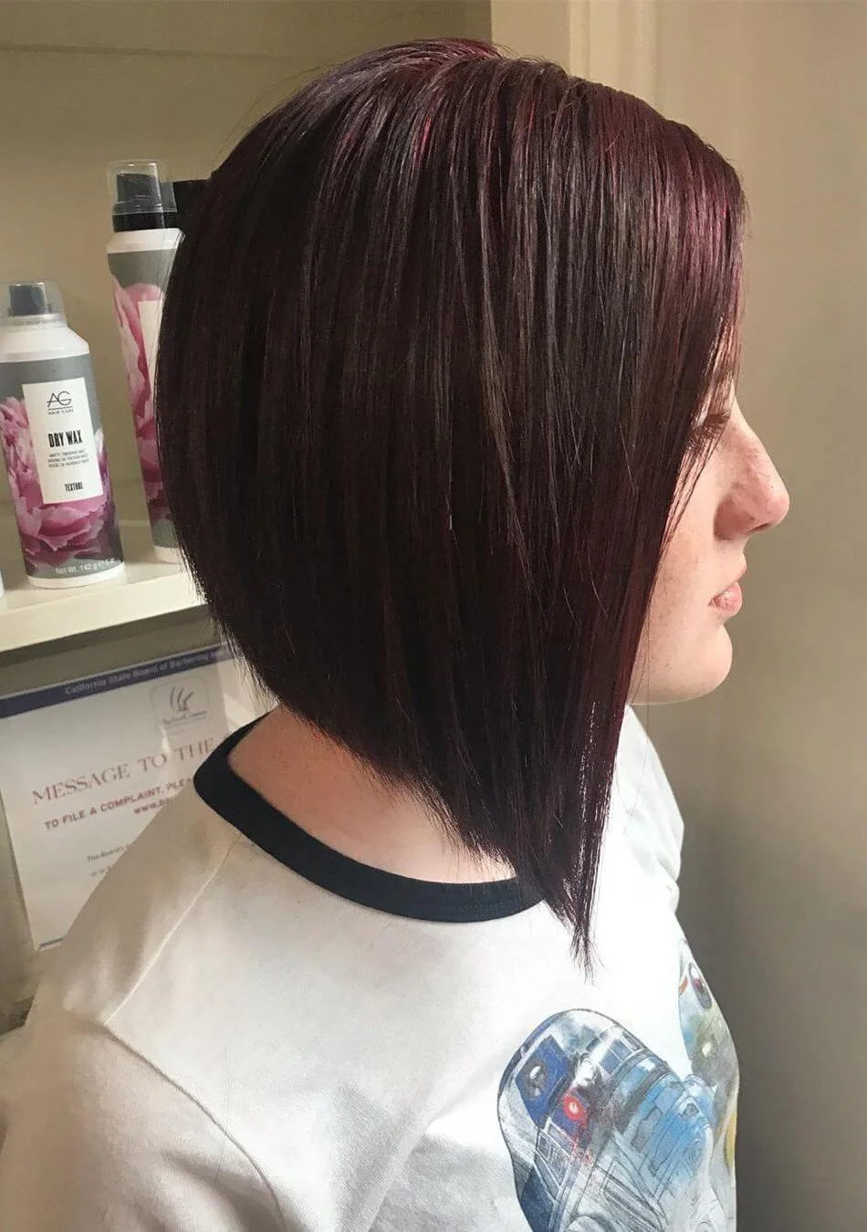 A Line Bob Haircuts