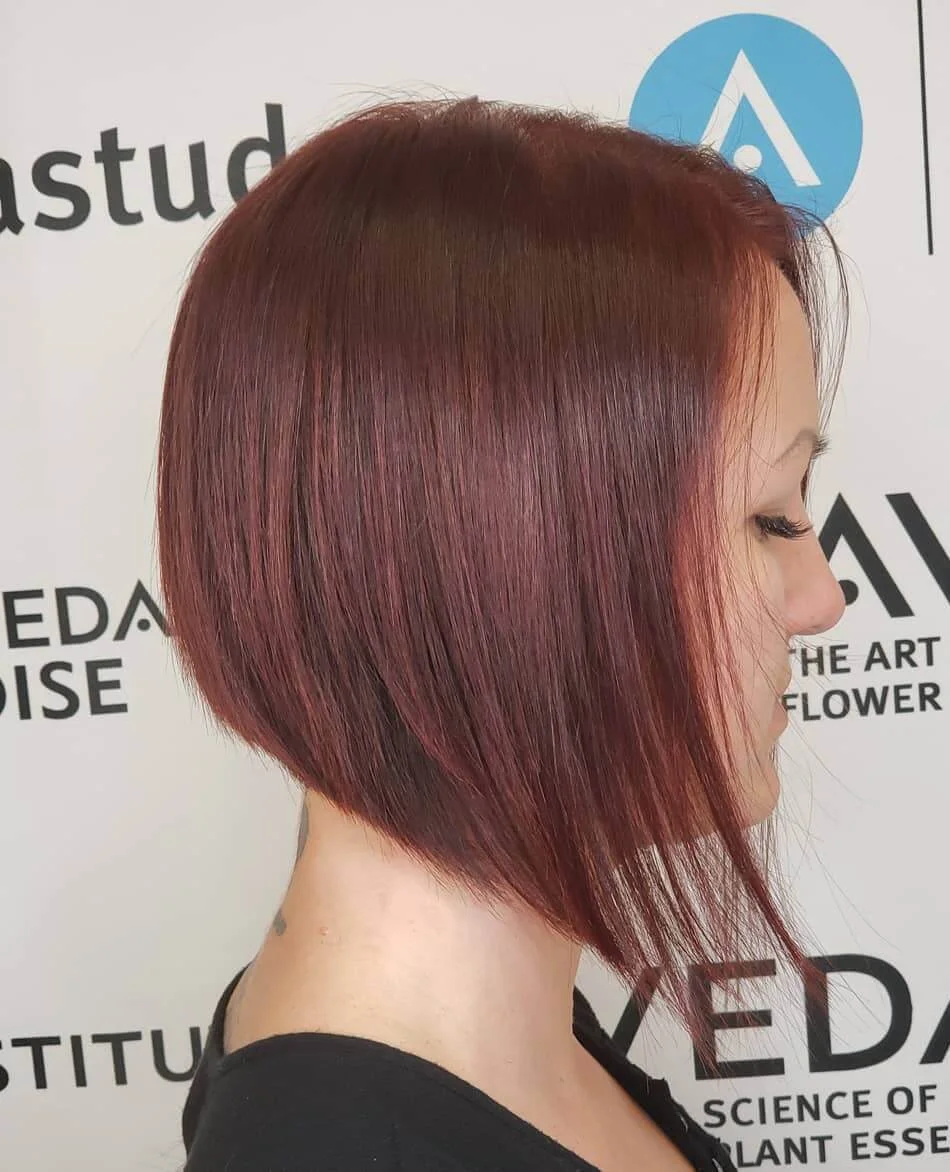 A Line Bob Haircuts