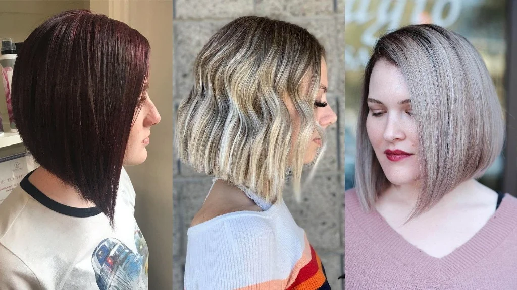 A Line Bob Haircuts
