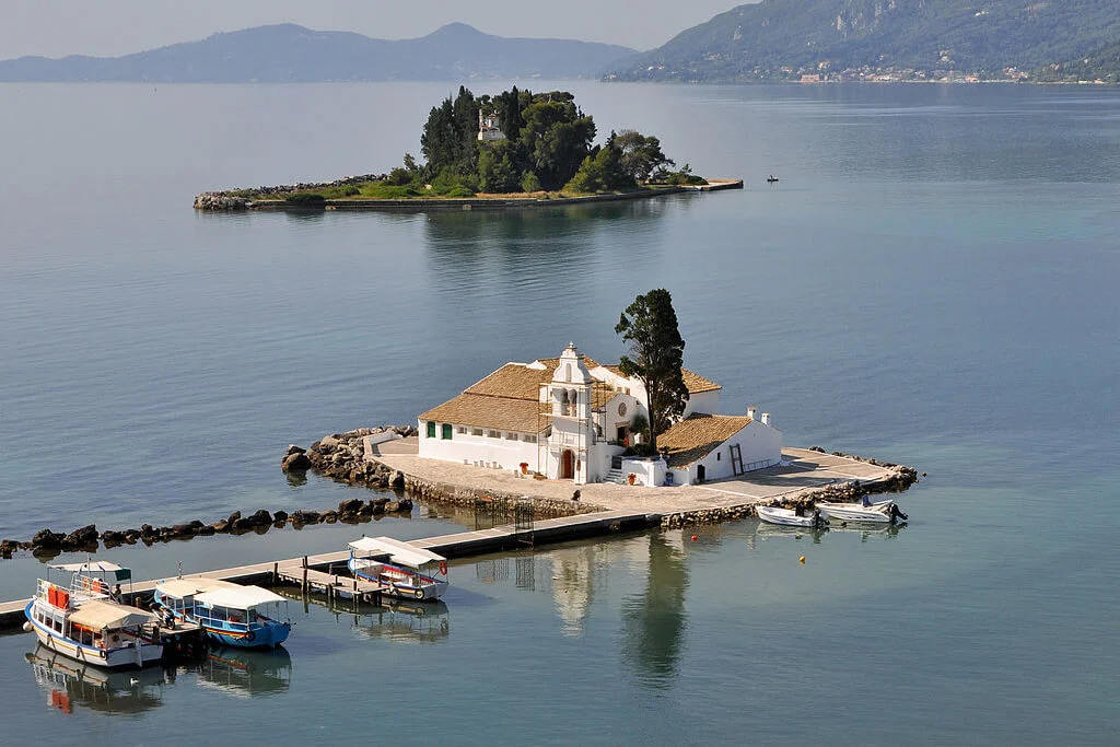 Ancient Vlacherna Monastery Corfu Town