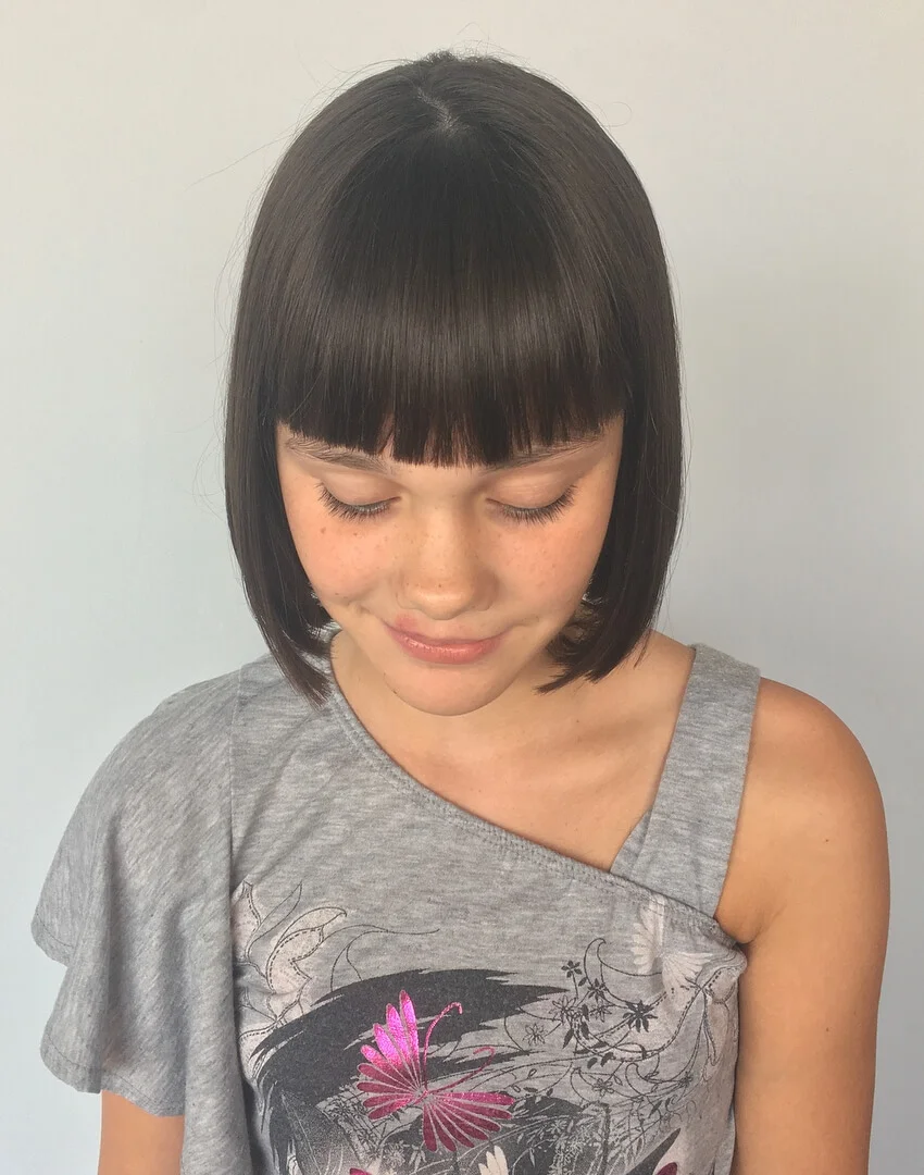 Bob Haircuts with Bangs