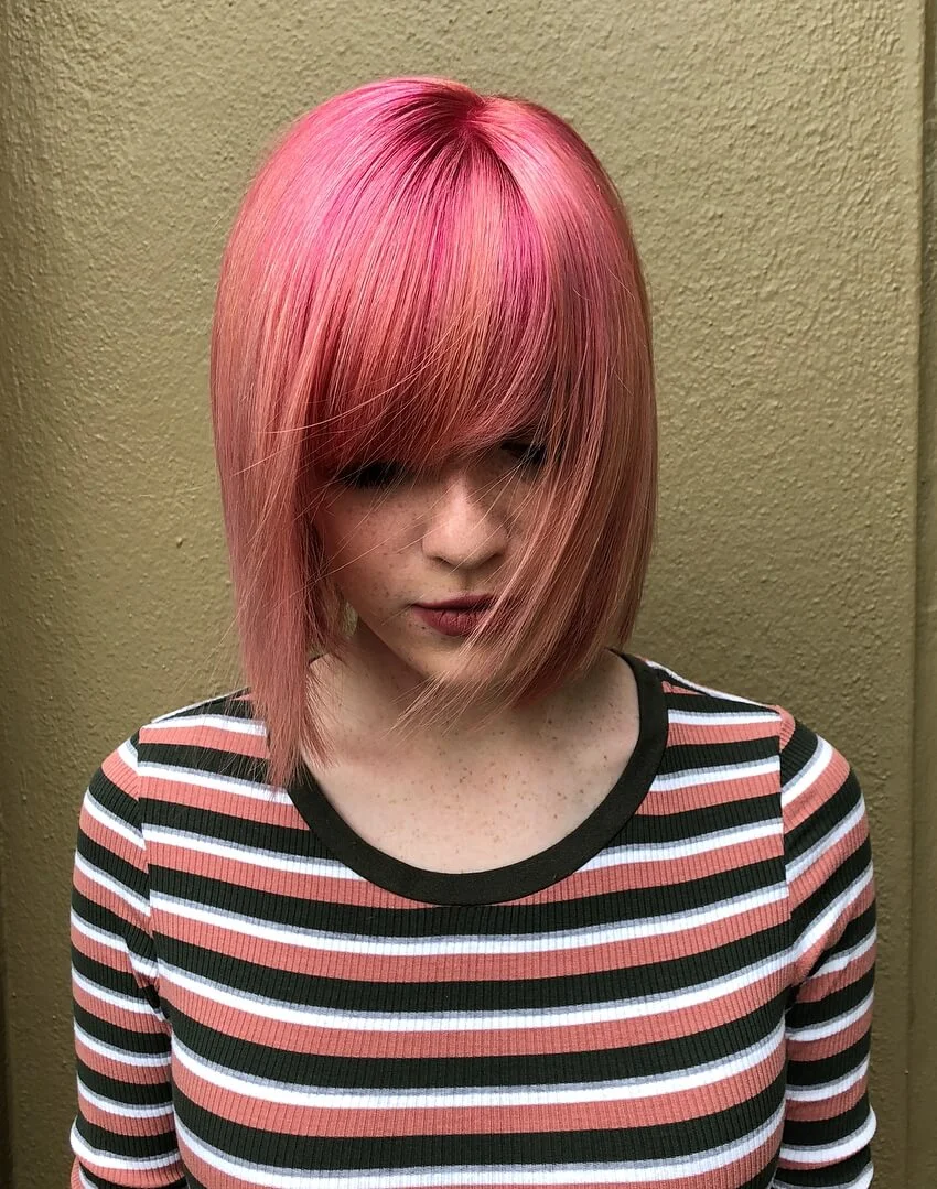 Bob Haircuts with Bangs