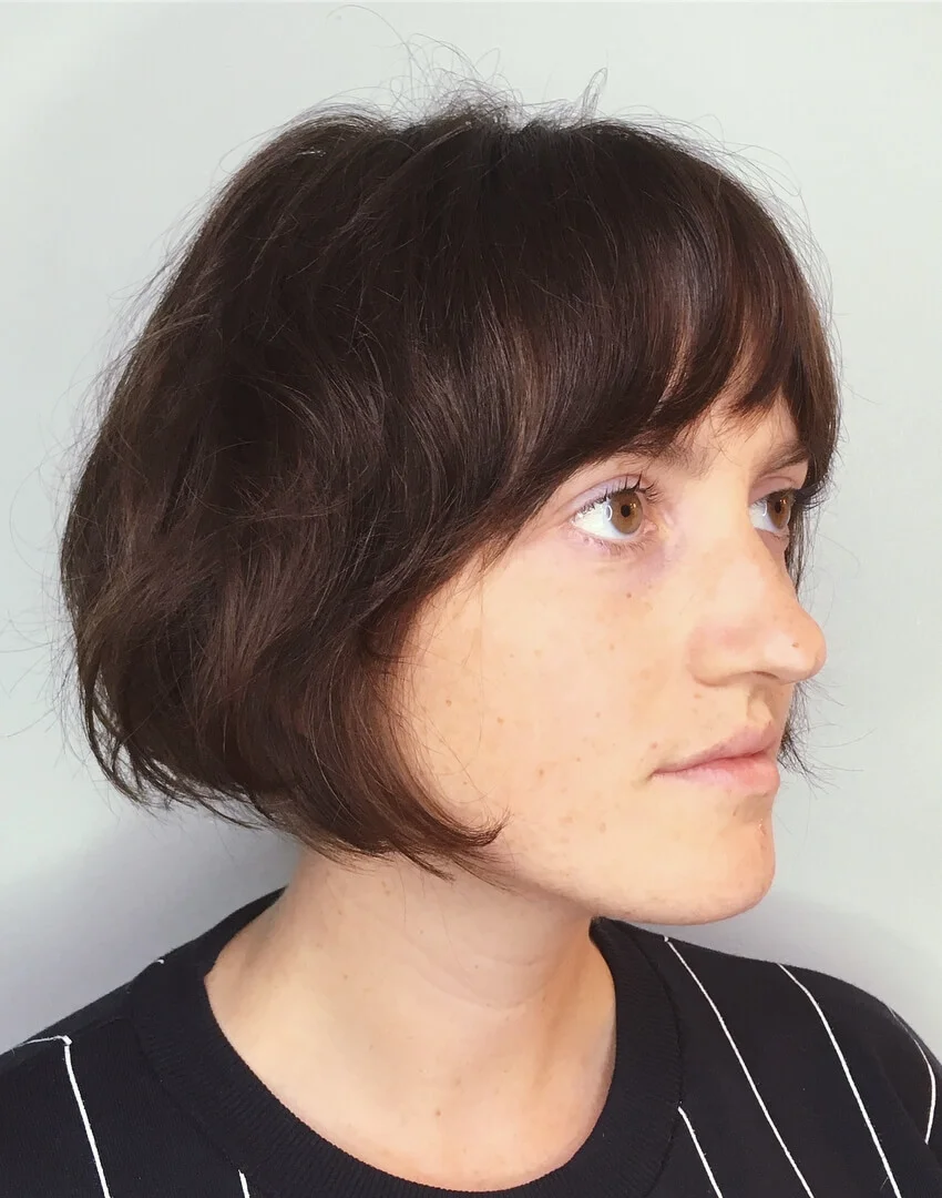 Bob Haircuts with Bangs
