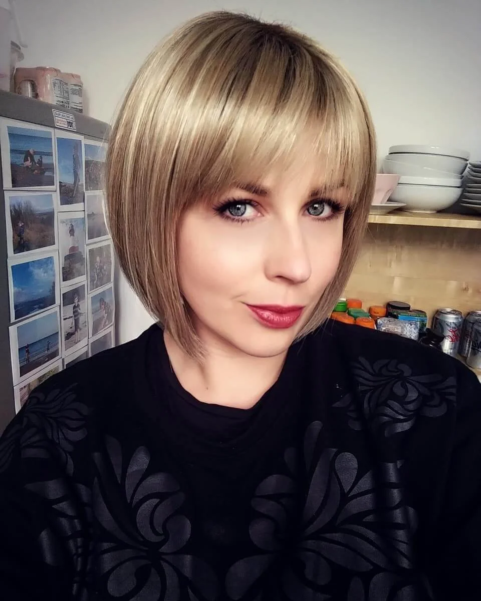 Bob Haircuts with Bangs