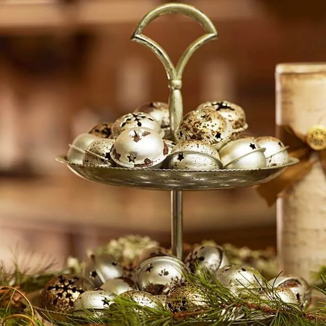Christmas Table Jingle Bells Centerpiece