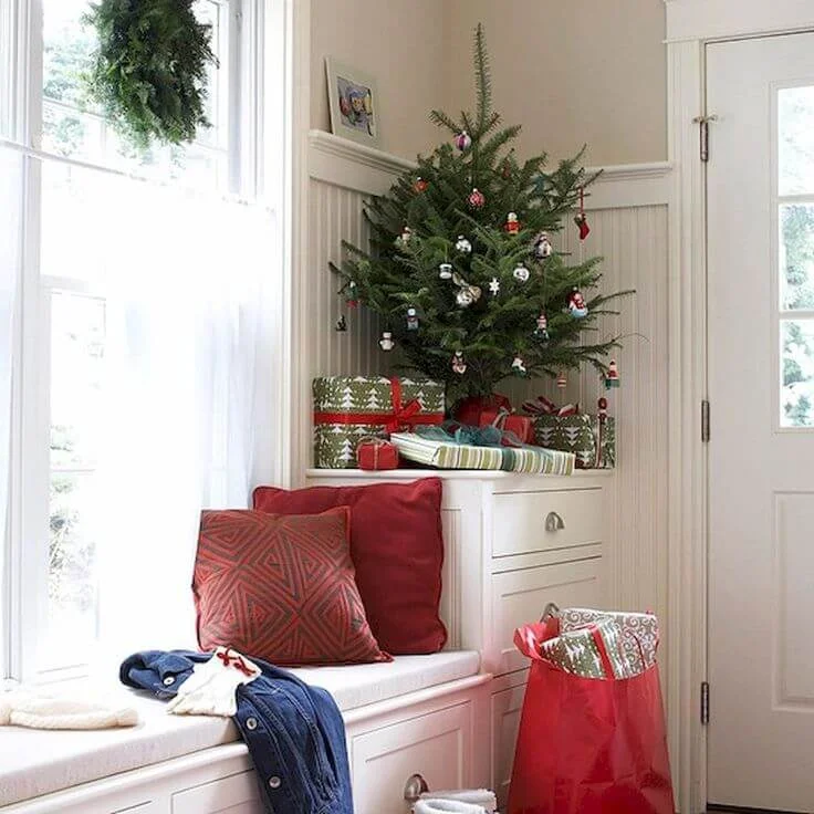Corner Cupboard Small Space Tree