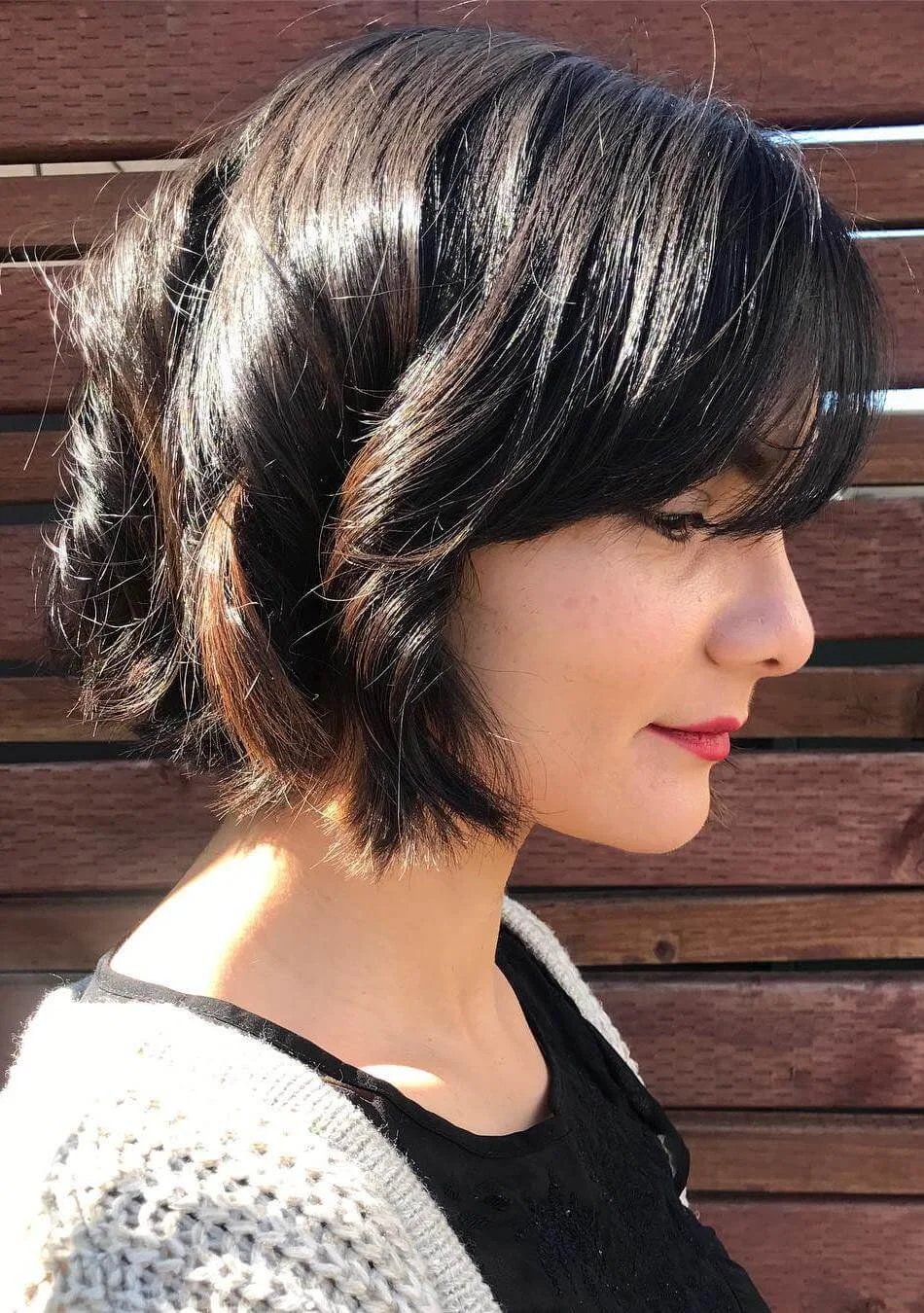 Elegantly Curled - Cute Bob Hairstyles