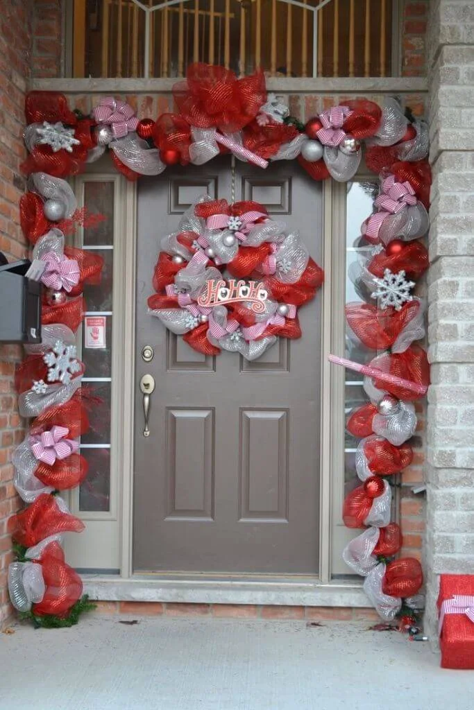 Deco Mesh Garland Christmas Decor